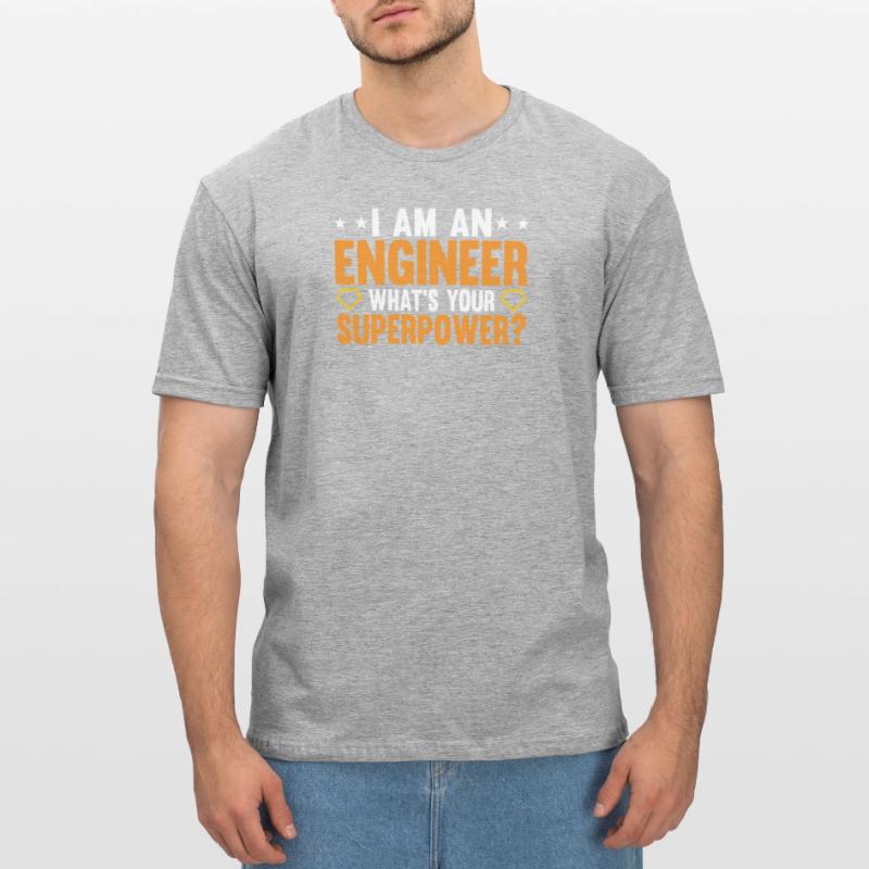 Engineer Brain Mechanical Engineering Electrical Engineering Math Unisex Polycotton T-Shirt