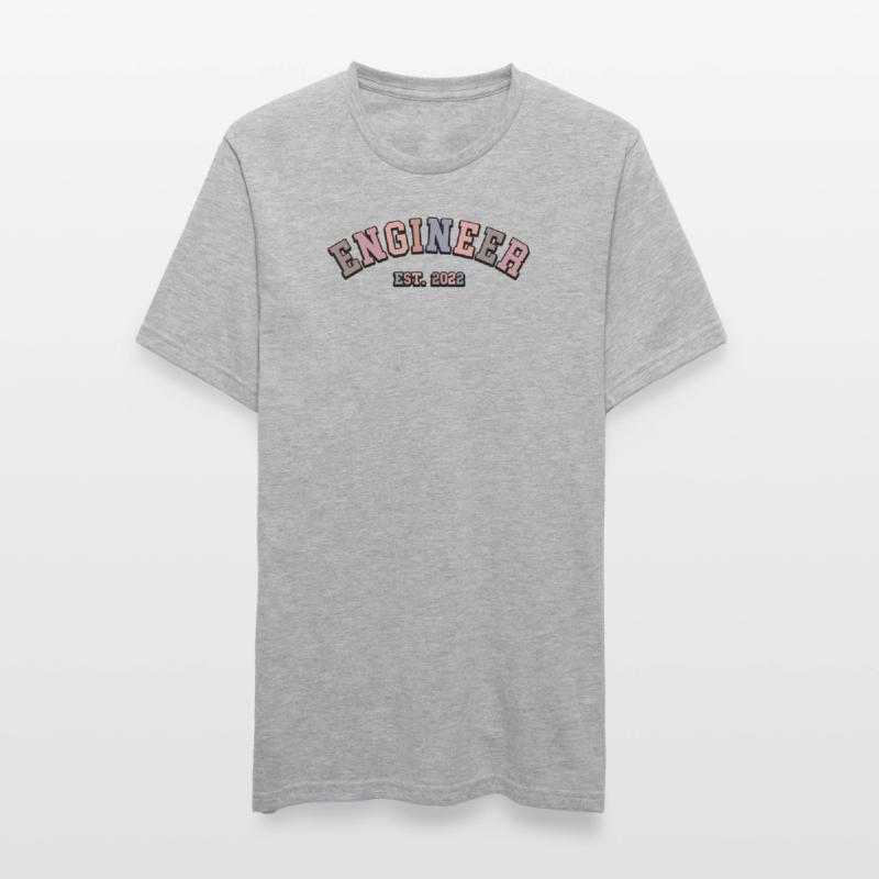 Engineer Brain Mechanical Engineering Electrical Engineering Math Unisex Polycotton T-Shirt