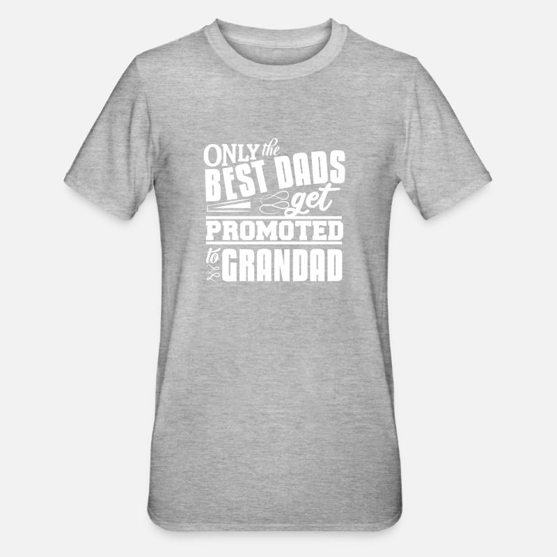 GROßVATER - Unisex Polycotton T-Shirt - Grau meliert
