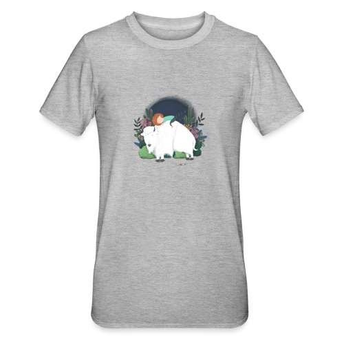 Búfalo blanco & Kid - Camiseta en polialgodón unisex