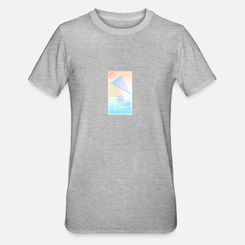 Sources pastel - T-shirt polycoton Unisexe - gris chiné