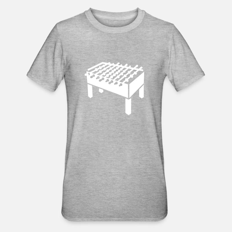 Kicker - line - T-shirt polycoton Unisexe - gris chiné
