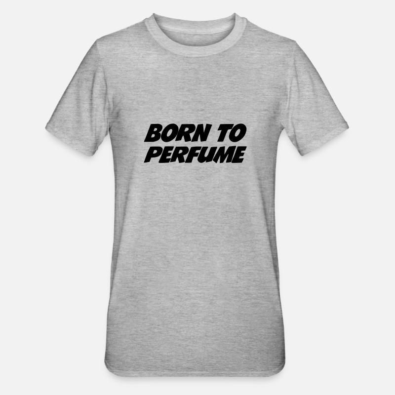 Parfum / Parfumeur / Parfumerie / Perfumer - T-shirt polycoton Unisexe - gris chiné