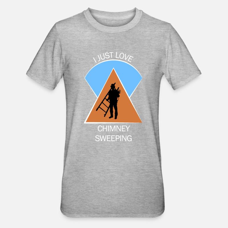 Ramoneur Ramoneur Ramoneur - T-shirt polycoton Unisexe - gris chiné