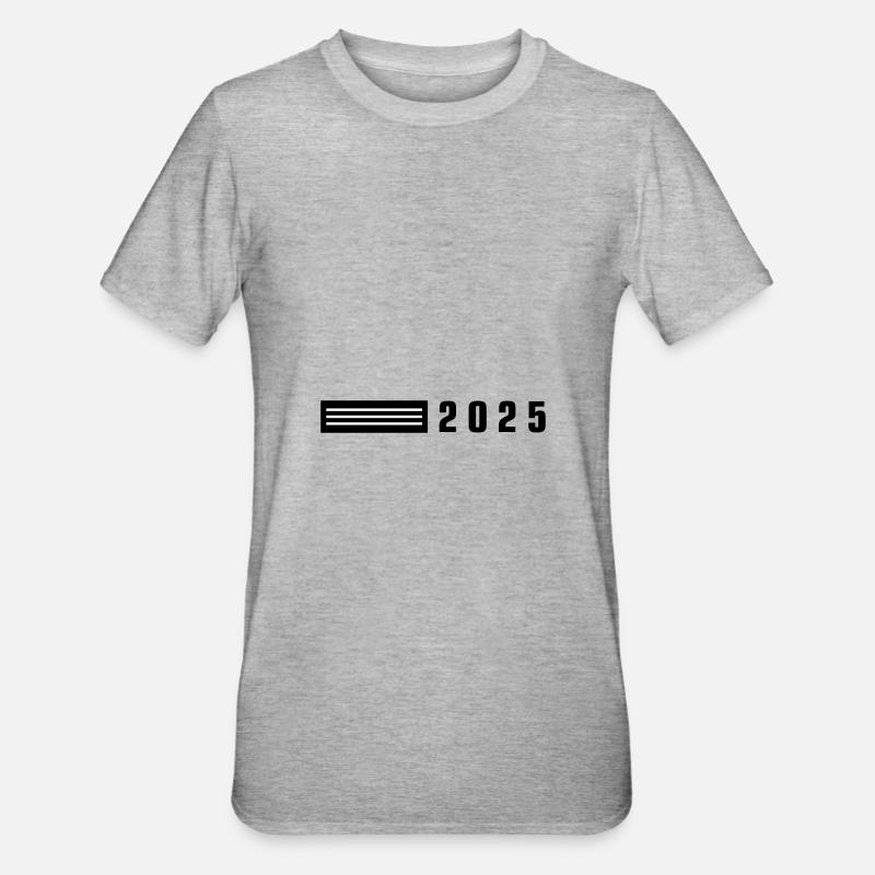 Élément 2025 - T-shirt polycoton Unisexe - gris chiné