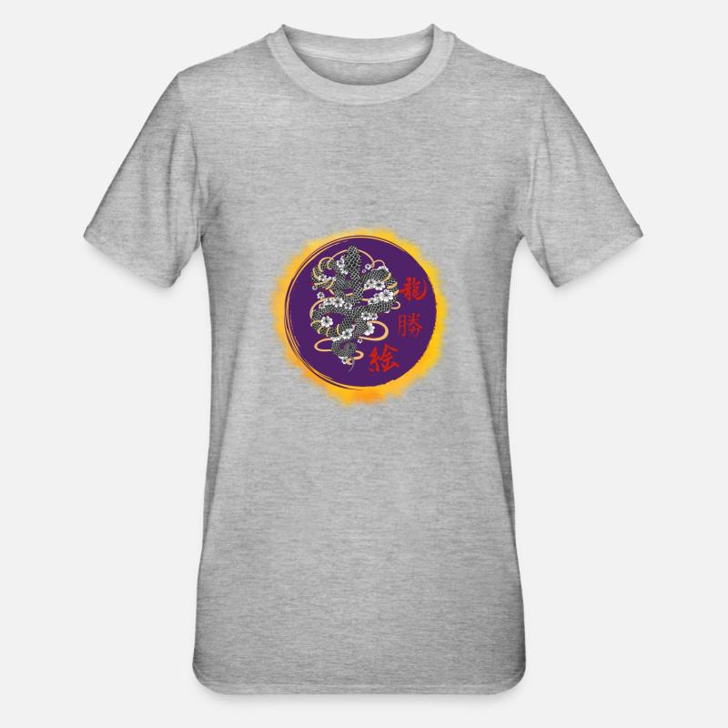 219F147E 5EFB 4B32 97E6 006DED6EA96F - Unisex Polycotton T-Shirt - Grau meliert