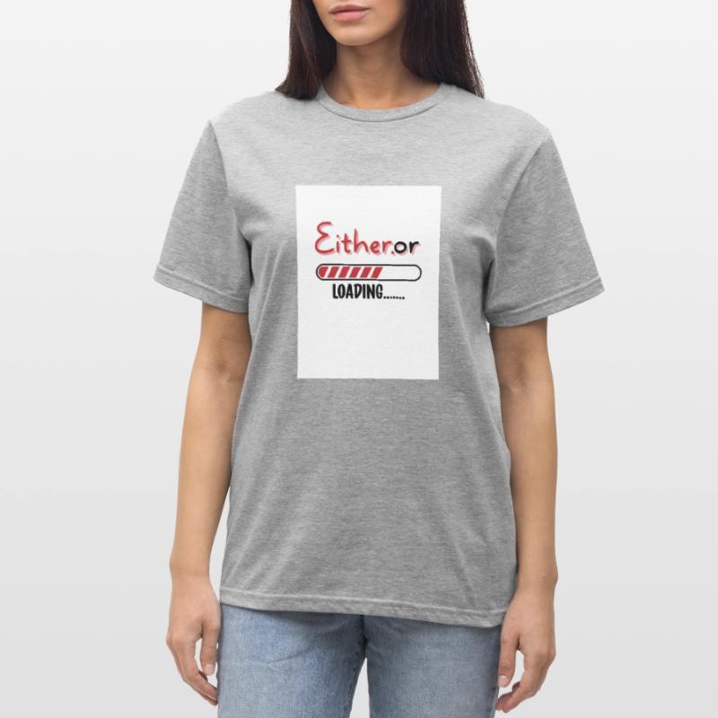 Entweder oder. Entweder oder. Unisex Polycotton T-Shirt