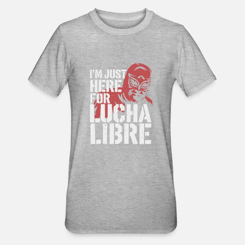 Action et look lutte - T-shirt polycoton Unisexe - gris chiné