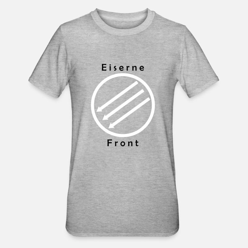 Front d’Eiserne - Drei Pfeile - T-shirt polycoton Unisexe - gris chiné