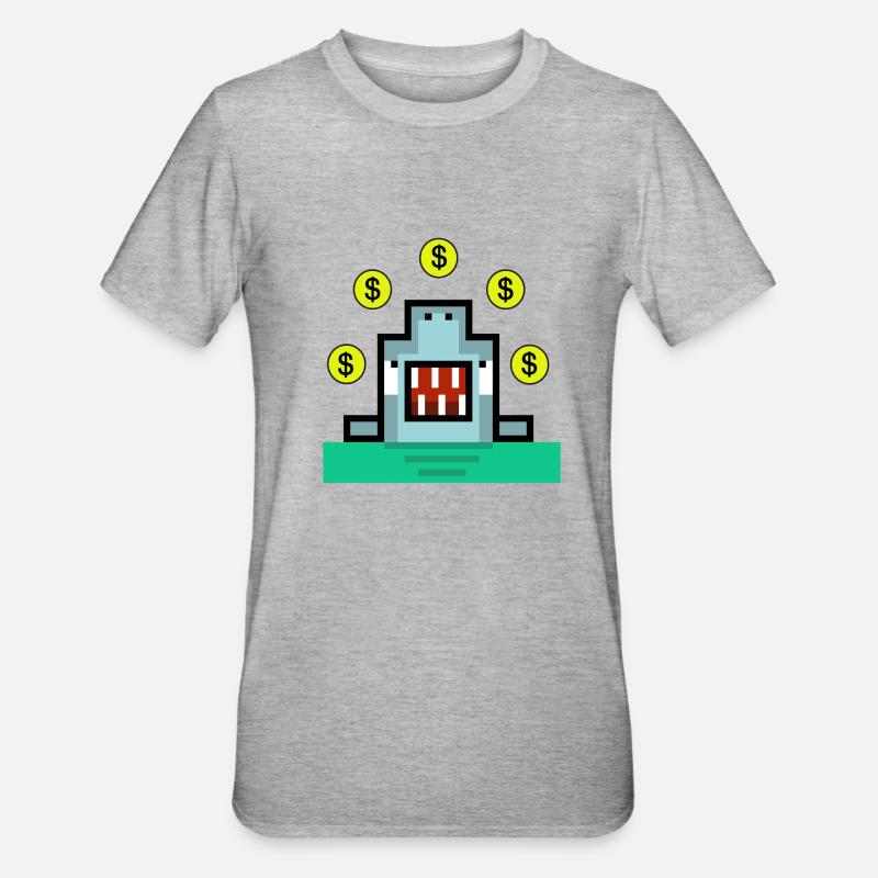 Jongleur de requin dollar - T-shirt polycoton Unisexe - undefined