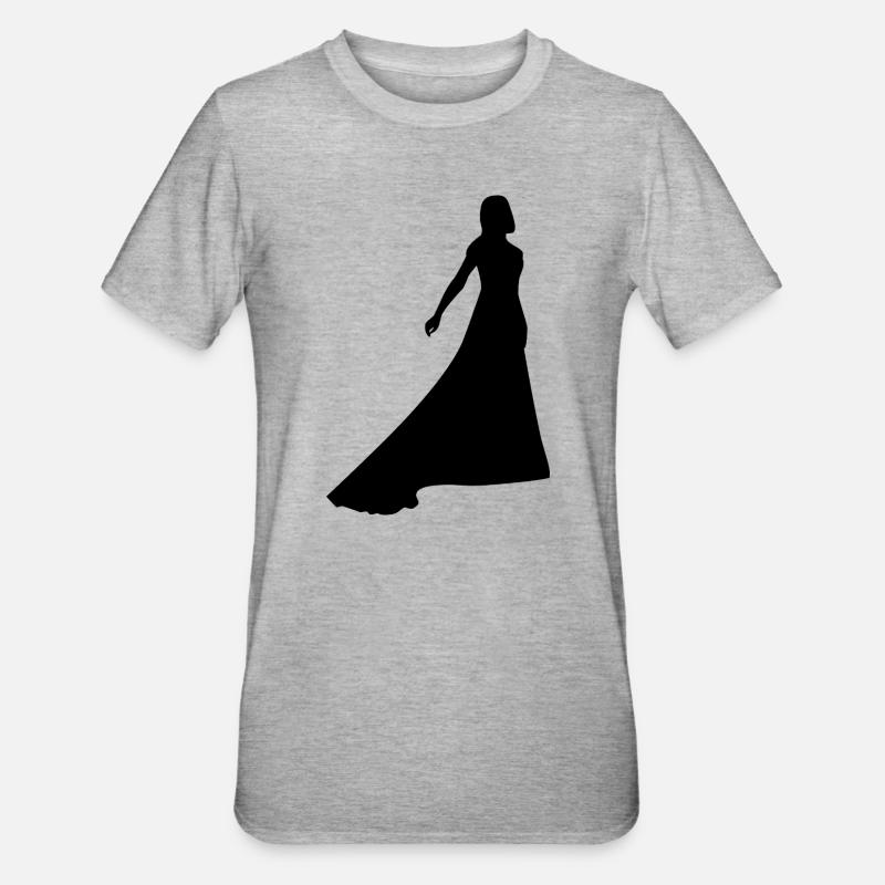 Danser - T-shirt polycoton Unisexe - gris chiné