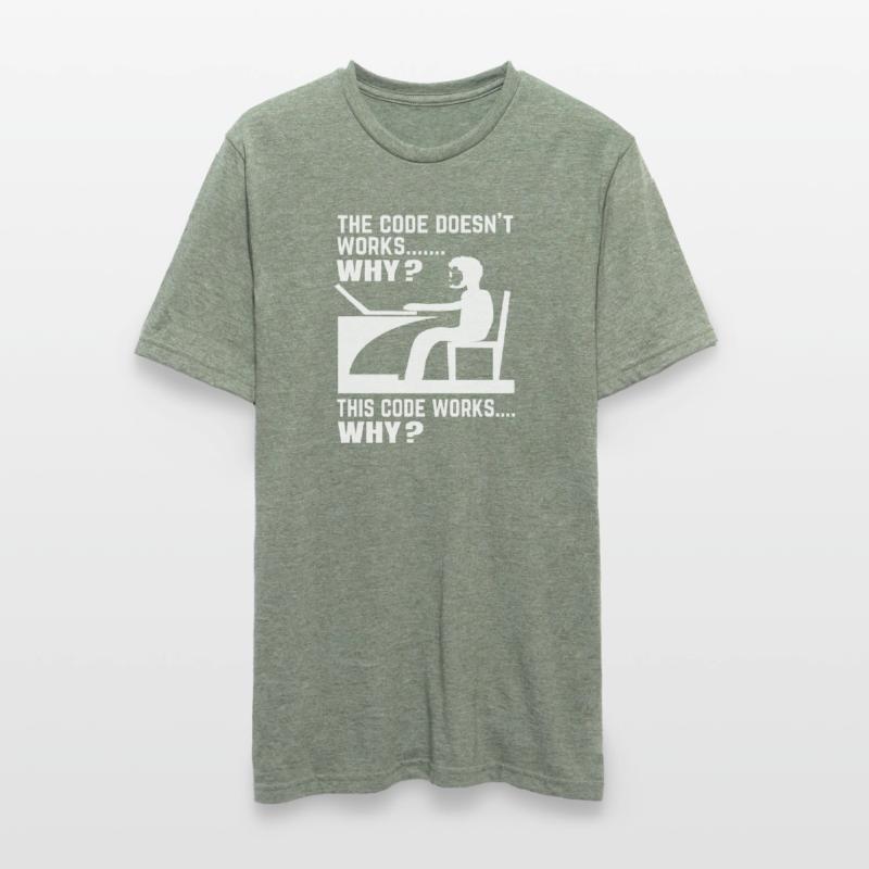 Software Developer Programmer Gift Unisex Polycotton T-Shirt