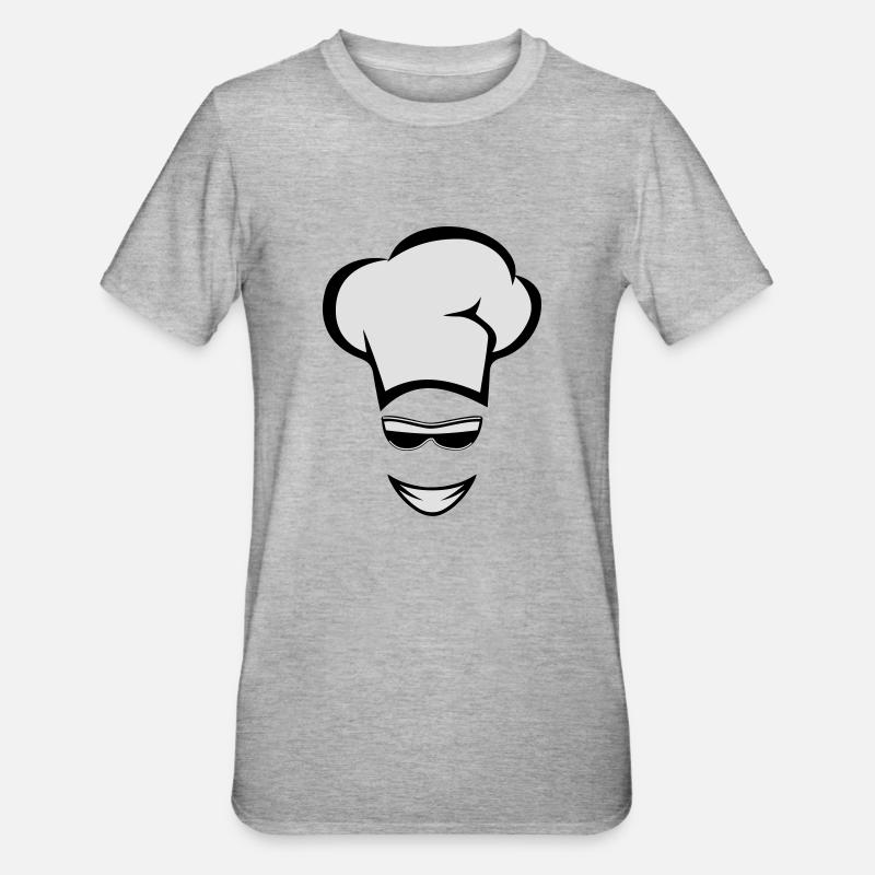 Faire cuire des lunettes de soleil de cuisson - T-shirt polycoton Unisexe - gris chiné