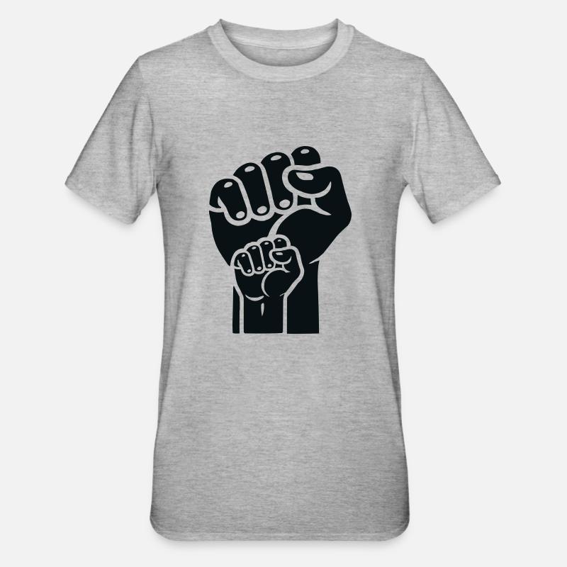 faust 2 - Unisex Polycotton T-Shirt - Grau meliert