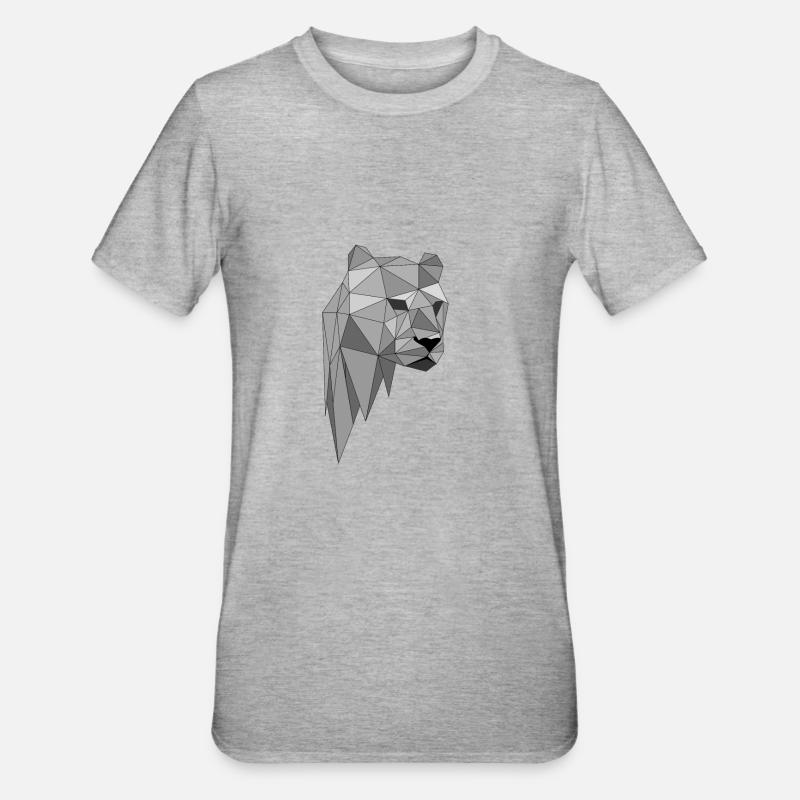 Panther Leopard Gift Gift Idea - Unisex Polycotton T-Shirt - heather grey