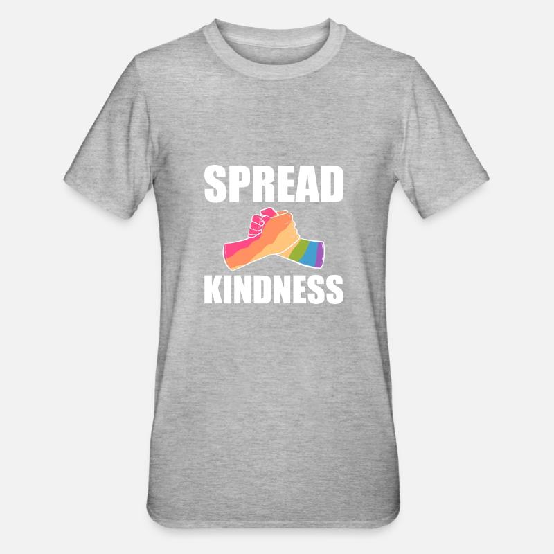 Mobbing - Unisex Polycotton T-Shirt - Grau meliert