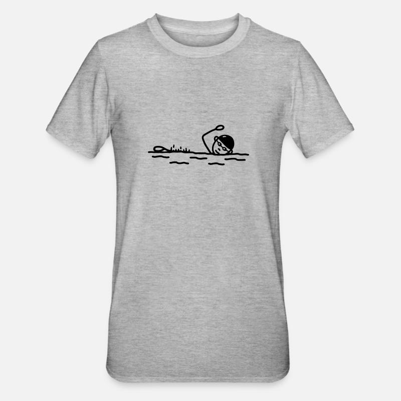 Float - Freestyle Flotteur - T-shirt polycoton Unisexe - gris chiné
