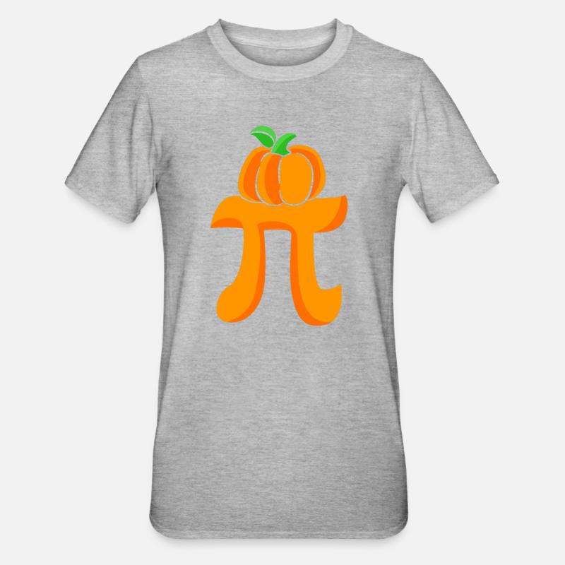 Thanksgiving Mama Mutter Oma Großmutter - Unisex Polycotton T-Shirt - Grau meliert