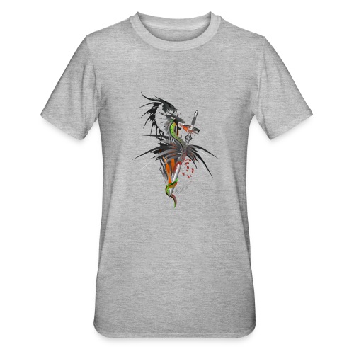 Dragon Sword - Drachenkampf - Unisex Polycotton T-Shirt