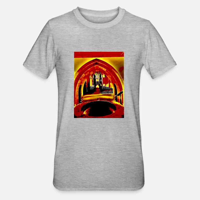 Devils Kitchen - Unisex Polycotton T-Shirt - Grau meliert