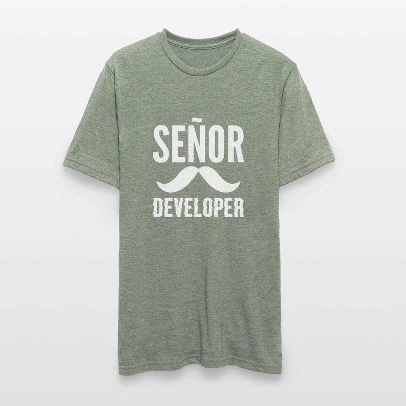 Senor Developer Programmer Gift Unisex Polycotton T-Shirt