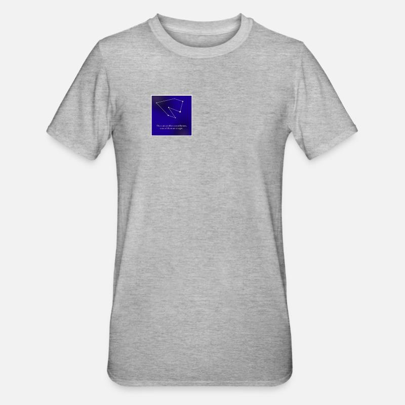 Constellation queer - T-shirt polycoton Unisexe - gris chiné