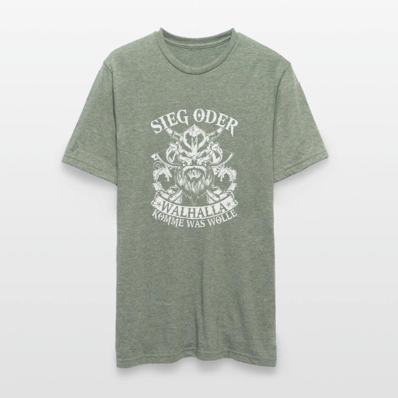 Sieg oder Walhalla Unisex Polycotton T-Shirt