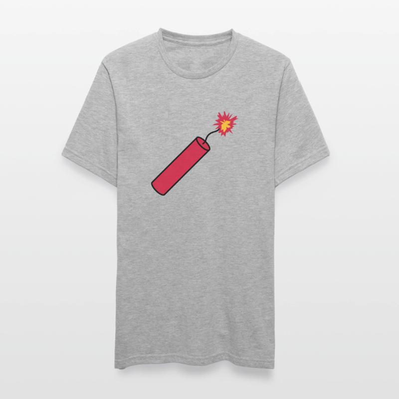 rod tnt dynamite explode explosion blast Unisex Polycotton T-Shirt