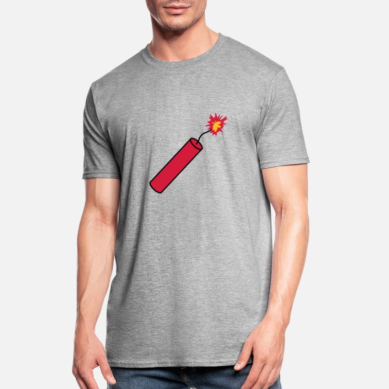 rod tnt dynamite explode explosion blast Unisex Polycotton T-Shirt