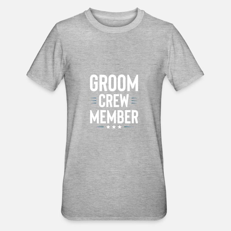 Équipe de palefrenier - T-shirt polycoton Unisexe - gris chiné