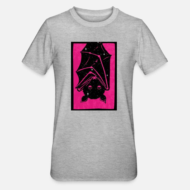 Impression de Spacebat - T-shirt polycoton Unisexe - gris chiné