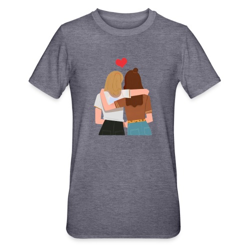 Nessi & Ina ohne Schrift - Unisex Polycotton T-Shirt