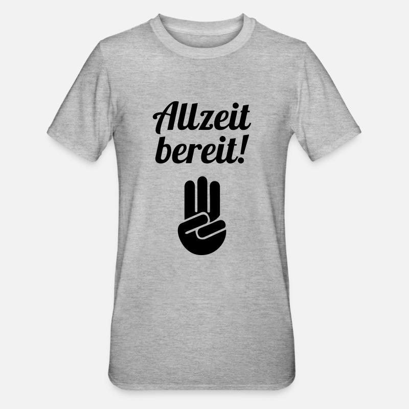 scout / scouting / scoutisme / guide - T-shirt polycoton Unisexe - gris chiné