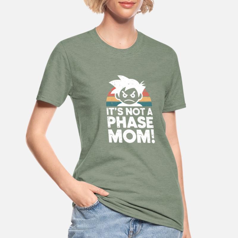 It's not a phase mom! Emo Goth Alternative Unisex Polycotton T-Shirt