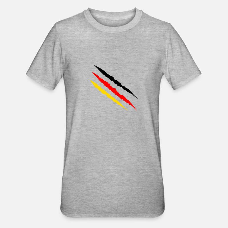 Wm scratch - T-shirt polycoton Unisexe - gris chiné