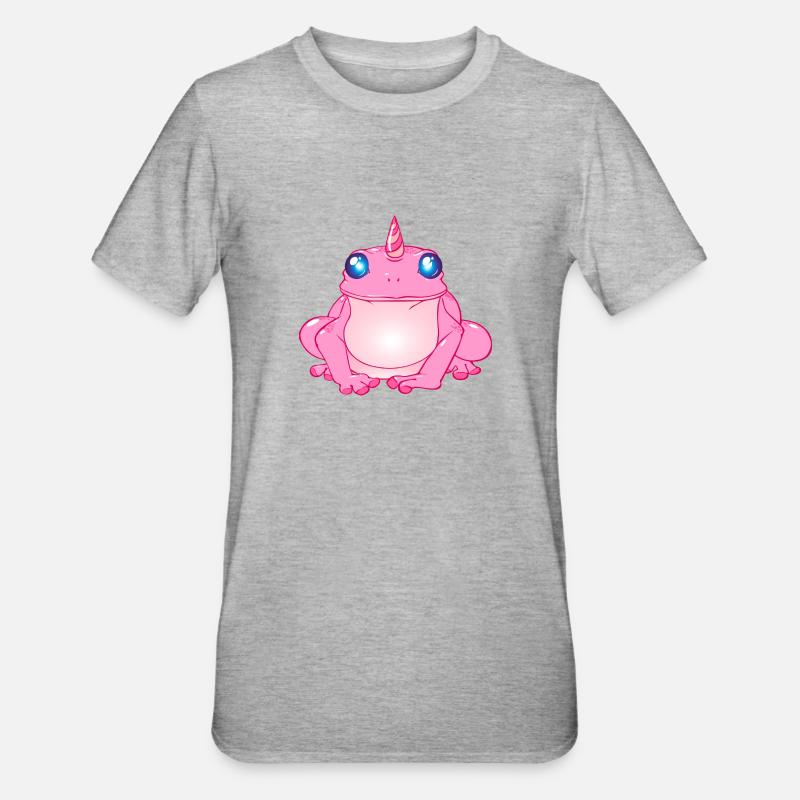 frog - T-shirt polycoton Unisexe - gris chiné