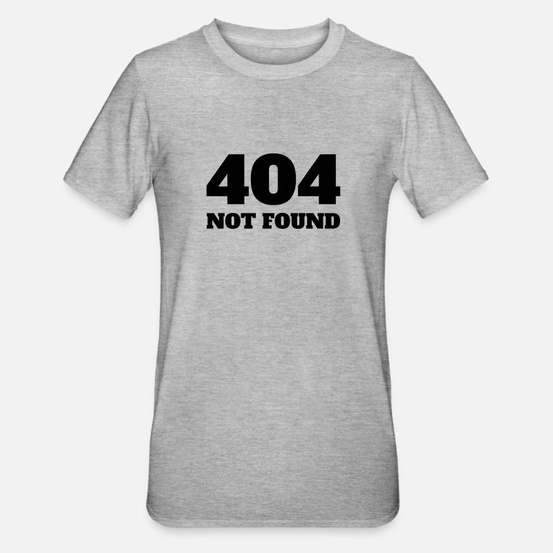 Entwickler / Informatiker / Programmierer / - Unisex Polycotton T-Shirt - Grau meliert