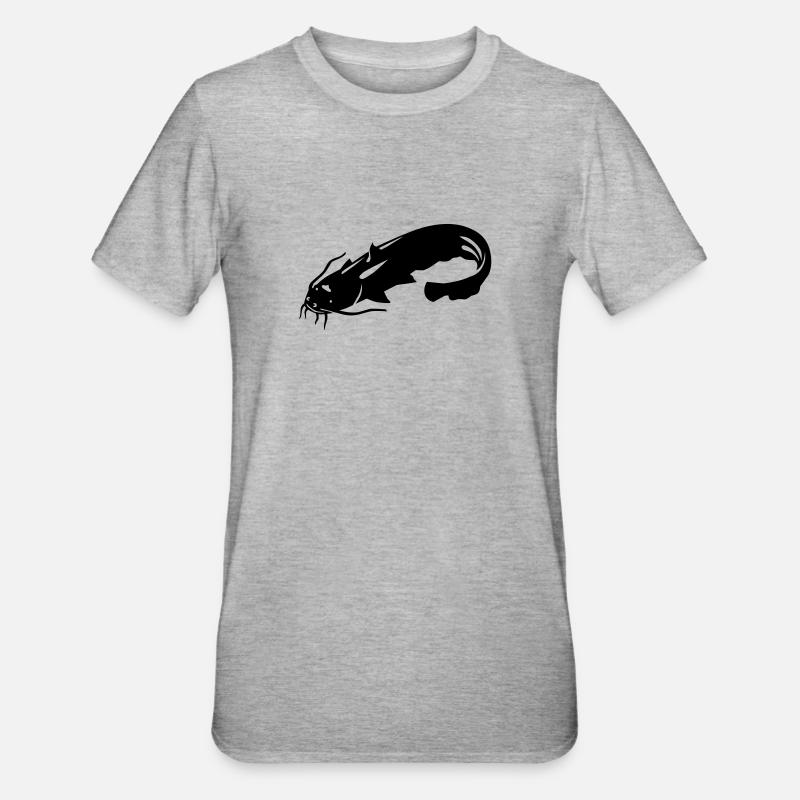 Silure - T-shirt polycoton Unisexe - gris chiné