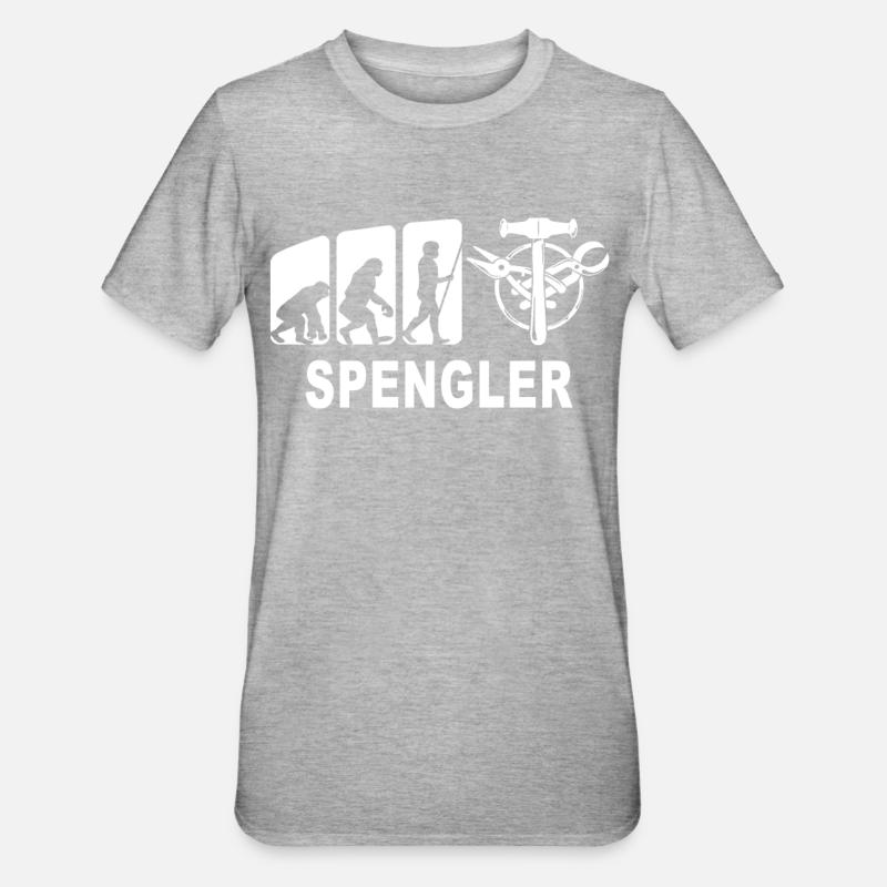 Bauspengler Evolution Spengler - T-shirt polycoton Unisexe - gris chiné