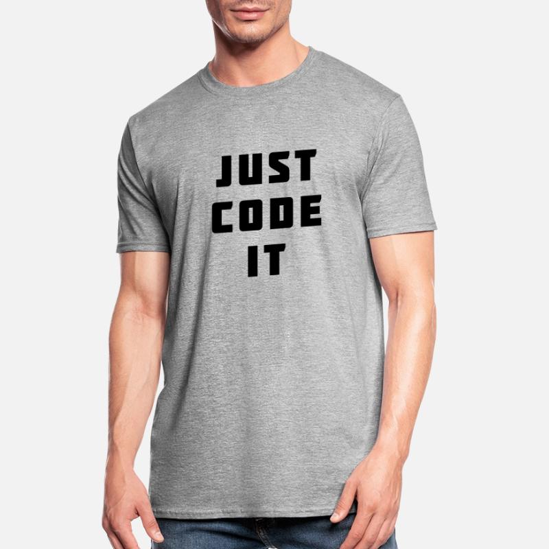 Il suffit de le coder T-shirt polycoton Unisexe