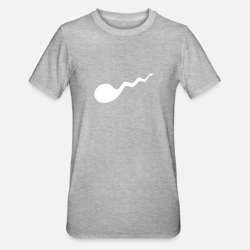 Semence - T-shirt polycoton Unisexe - gris chiné