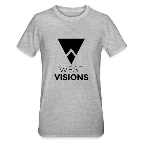 WestVision Logo schwarz - Unisex Polycotton T-Shirt