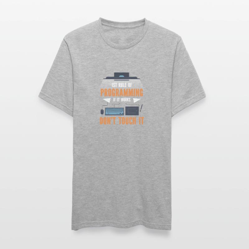 Programmeur Code de programmation Ordinateur T-shirt polycoton Unisexe