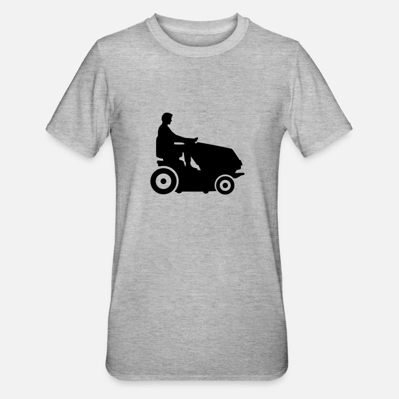 Tondeuse - T-shirt polycoton Unisexe - gris chiné