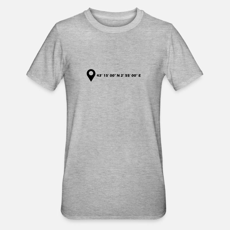 Görlitz coordinates - Unisex Polycotton T-Shirt - heather grey