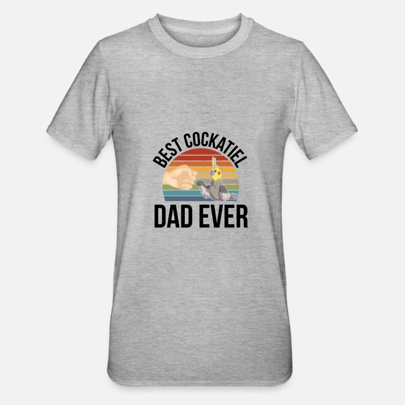 Calopsitte - T-shirt polycoton Unisexe - gris chiné