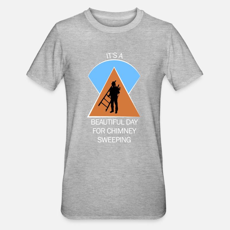 Ramoneur Ramoneur Ramoneur - T-shirt polycoton Unisexe - gris chiné