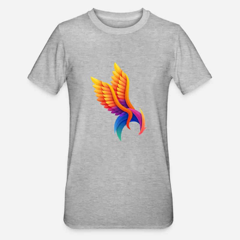 Comebackstronger Run - Unisex Polycotton T-Shirt - Grau meliert