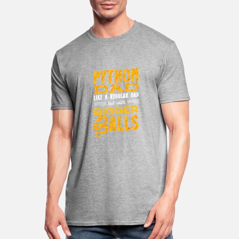 Banana Ball Python Herpetologist Python dad Unisex Polycotton T-Shirt