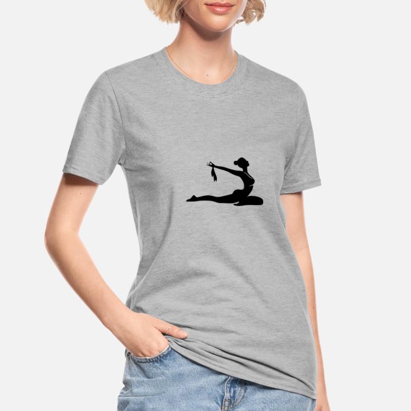 Danseur, posture, expression, équilibre et conscience corporelle T-shirt polycoton Unisexe